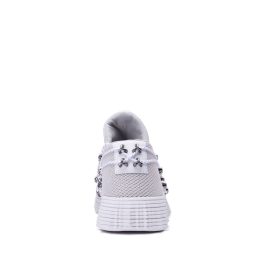 Supra Womens MALLI Low Top Shoes Cool Grey/white | US-31107